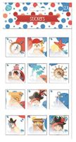W&O stickervel 3D piraat junior 27,5 x 14 cm papier 12-delig - thumbnail