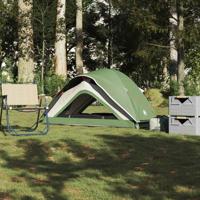 VidaXL Tent 1-persoons waterdicht groen