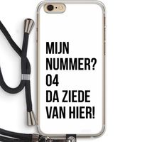 Da ziede van hier: iPhone 6 PLUS / 6S PLUS Transparant Hoesje met koord