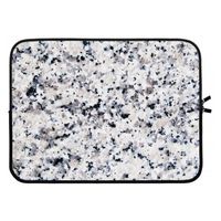 Gespikkelde marmer: Laptop sleeve 15 inch