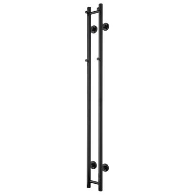 Elektrische Radiator TVS ELDO 2 Mat Zwart met Timer 140x13.5 cm TVS Design
