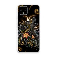 Huilende Wolf: Pixel 4 Transparant Hoesje