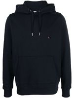 Tommy Hilfiger hoodie en coton à logo brodé - Bleu