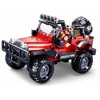 Sluban Off-Road Jeep bouwstenen set (M38-B0816) - thumbnail