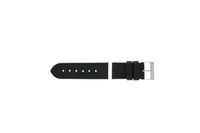 Horlogeband Universeel 830.01.20 / Short / 70x40mm Leder Zwart 20mm
