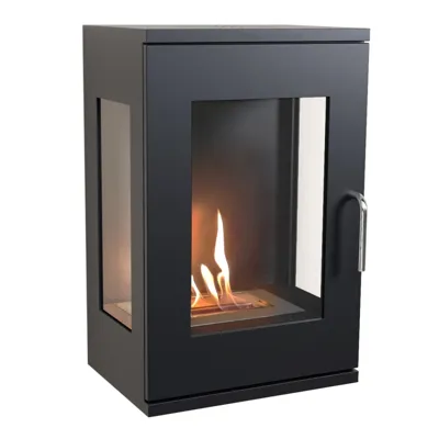 | ScandiFlames | Hangende bio-ethanol haard | Zwart