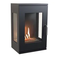| ScandiFlames | Hangende bio-ethanol haard | Zwart