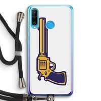 Pew Pew Pew: Huawei P30 Lite Transparant Hoesje met koord