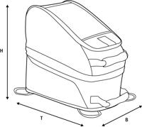 OXFORD "q15r" tank rugzak tank backpack q15r black 15l quicklock