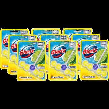 Glorix Citrus PowerClean WC Blok 9 x 50 g bij Jumbo