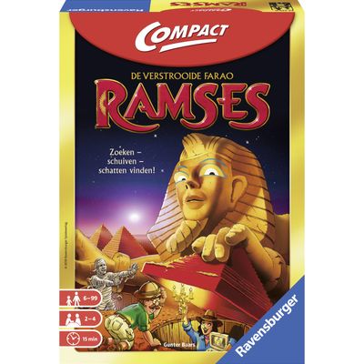 Ravensburger Ramses Compact bordspel Nederlands, 3 - 6 spelers, 15 minuten, Vanaf 10 jaar