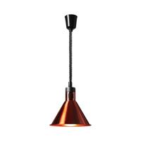 warmtelamp - koper - 27 x 27 x 31 cm - Royal Catering - staal - in hoogte verstelbaar warmtelamp - koper - 27 x 27 x 31 cm - Royal Catering - staal - in hoogte verstelbaar