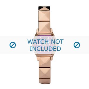 Diesel horlogeband DZ5223 Roestvrij staal (RVS) Rosé 8mm