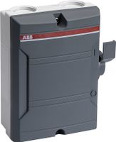 BW425TPSN Werkschakelaar 4 polig 25A vergrendelbaar opbouw IP65 M25 2x ABB