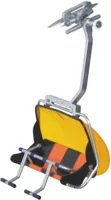 Jägerndorfer zetel 4 pers. oranje/zwart 1:32
