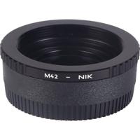 K&F Lens Adapter M42 - Nikon F (met glas)