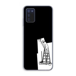 Musketon Painter: Samsung Galaxy A03s Transparant Hoesje
