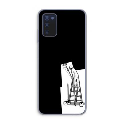Musketon Painter: Samsung Galaxy A03s Transparant Hoesje