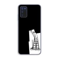 Musketon Painter: Samsung Galaxy A03s Transparant Hoesje Musketon Painter: Samsung Galaxy A03s Transparant Hoesje