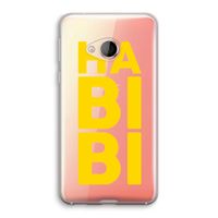 Habibi Blue: HTC U Play Transparant Hoesje