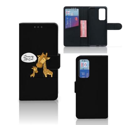 Huawei P40 Leuk Hoesje Giraffe