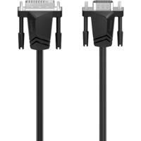 Hama 00200714 DVI-kabel DVI / VGA Adapterkabel DVI-I 24+5-polige stekker, VGA-stekker 15-polig 1.50 m Zwart - thumbnail