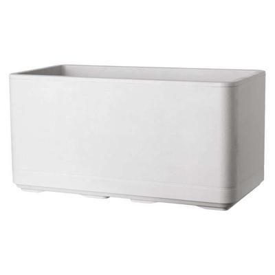 Muret Plantenbak - DEROMA - Cosmo - Parel - Met waterreservoir - Wielen - 78 cm