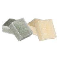 Amberblokjes/geurblokjes - cashmere en eucalyptus - 6x stuks - huisparfum