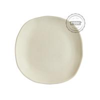 Ontbijtbord Organica Blanc Banquise - handgemaakt in Portugal - 22 cm
