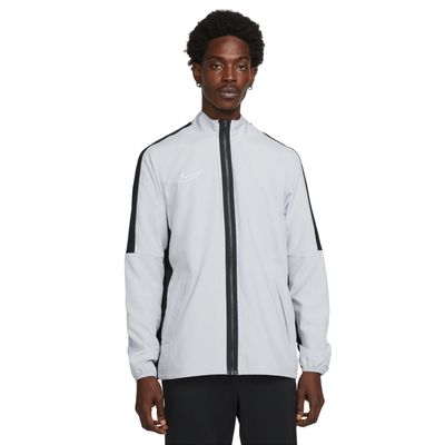 Nike Dri-FIT Academy 23 Trainingsjack Full-Zip Woven Grijs Zwart Wit