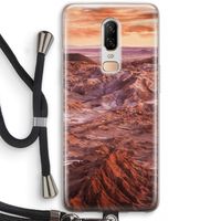 Mars: OnePlus 6 Transparant Hoesje met koord