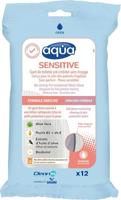 Aqua Washandjes sensitive 12 Stuks