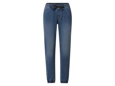 esmara Dames denim-joggers (Blauw, 46)