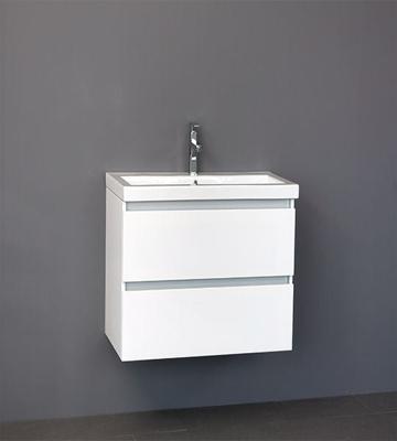 Badmeubel Trend Keramiek 60 Hoogglans Wit