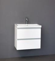 Badmeubel Trend Keramiek 60 Hoogglans Wit