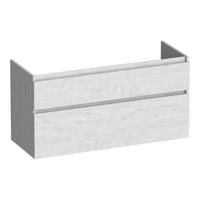 Brauer Delight - Onderkast - 120 cm - met 2 Softclose Lades Greeploos en 1 Sifon Uitsparing - Forest Seashell