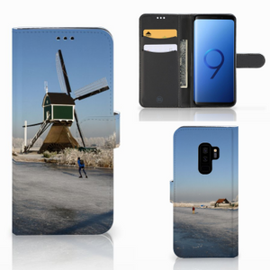 Samsung Galaxy S9 Plus Flip Cover Schaatsers