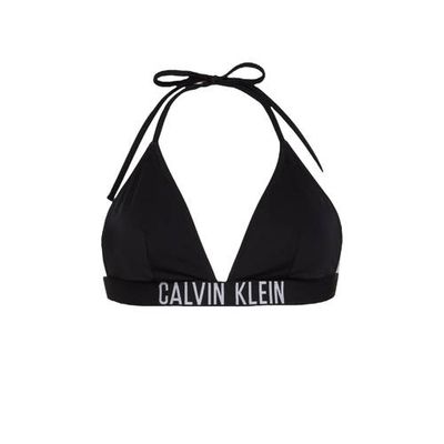 Calvin Klein triangel bikinitop zwart Calvin Klein triangel bikinitop zwart