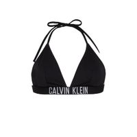 Calvin Klein triangel bikinitop zwart - thumbnail