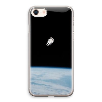 Alone in Space: iPhone 8 Transparant Hoesje