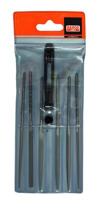 Bahco naaldvijlenset 6-dlg | 2-470-14-0-0