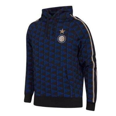 COPA Football - FC Internazionale All Over Pattern Hoodie - Zwart/ Bla