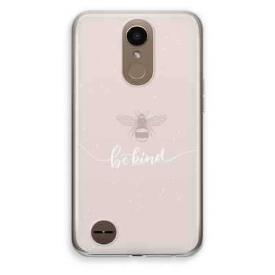 Be(e) kind: LG K10 (2017) Transparant Hoesje