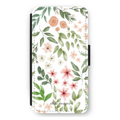 Botanical sweet flower heaven: iPhone 12 mini Flip Hoesje
