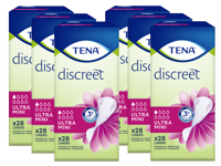 TENA Discreet Ultra Mini Inlegkruisjes Multi-verpakking