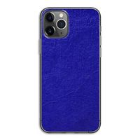 Majorelle Blue: iPhone 11 Pro Transparant Hoesje
