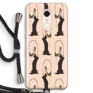 Pop Some Kim: Xiaomi Redmi 5 Transparant Hoesje met koord