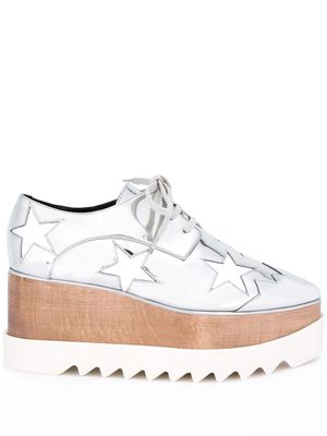 Stella McCartney derbies Elyse - Métallisé
