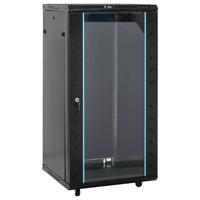 Netwerkkast 22U 19" IP20 60x60x120 cm zwart