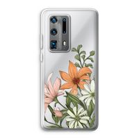 Floral bouquet: Huawei P40 Pro Plus Transparant Hoesje